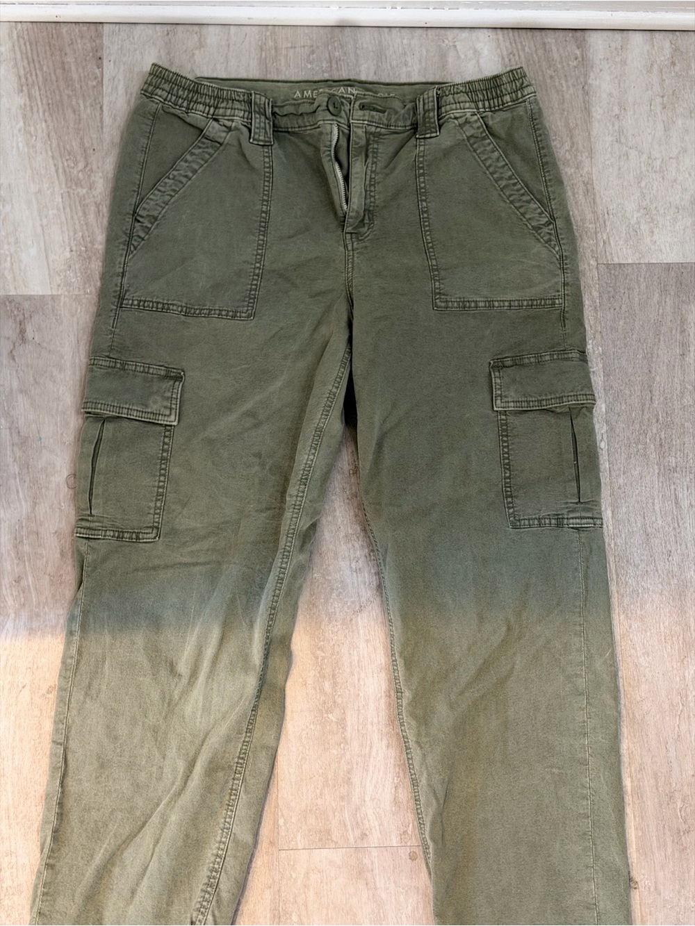 Women’s Olive Green Cargo Pants